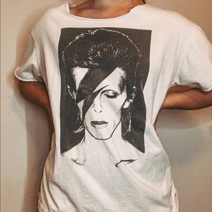 CUT UP DAVID BOWIE SHIRT